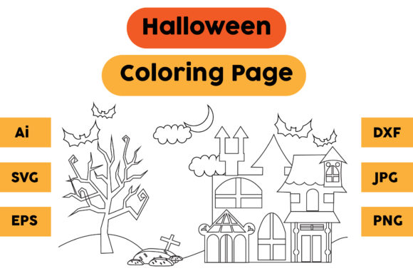 A Brand Designer's Review of Halloween Coloring Page 01 Graphics