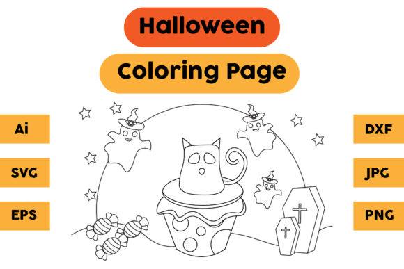 A Designer's Real-World Take on Halloween Coloring Page 13
