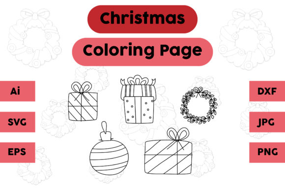 A Designer's Review: Elevating Holiday Content with the Christmas Coloring Page Gift Lamp Set