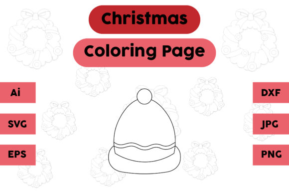 A Festive Hat Graphic for Your Handmade Christmas Collections