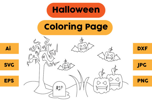 A Graphic Designer Reviews Halloween Coloring Page 23