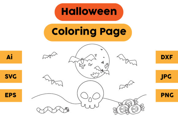 A Graphic Designer’s Review: Halloween Coloring Page 49 for Professional Publishing