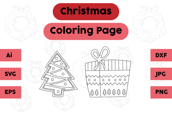 A Professional Review of the Christmas Coloring Tree Graphics Set