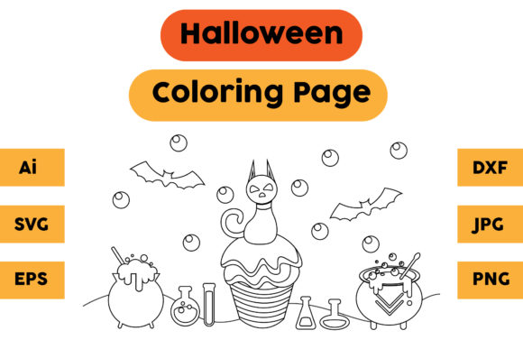 A Review of Halloween Coloring Page 12 for Graphics and Coloring Pages Amp