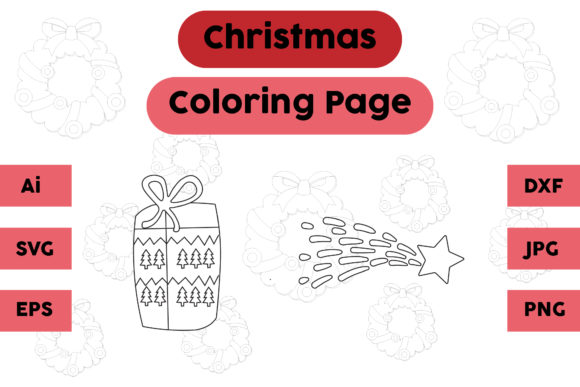 Brand Review: The Christmas Gift Star Set for Graphics and Coloring Pages