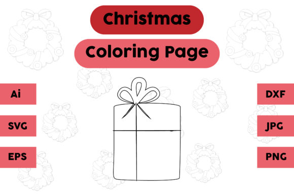 Christmas Coloring Page Gift 07: A Designer's Review for Business Graphics
