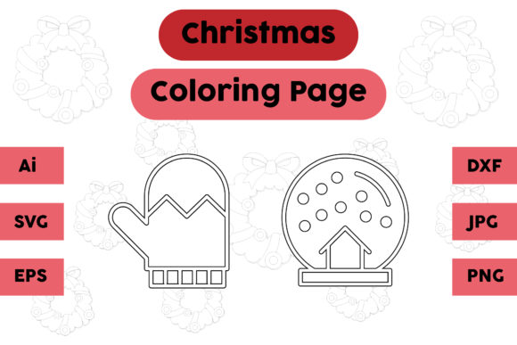 Snow Gloves Graphics: A Brand Designer’s Review for Coloring Pages