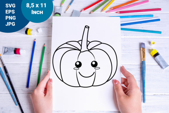 Using This Pumpkin Graphics for Kids Coloring Pages